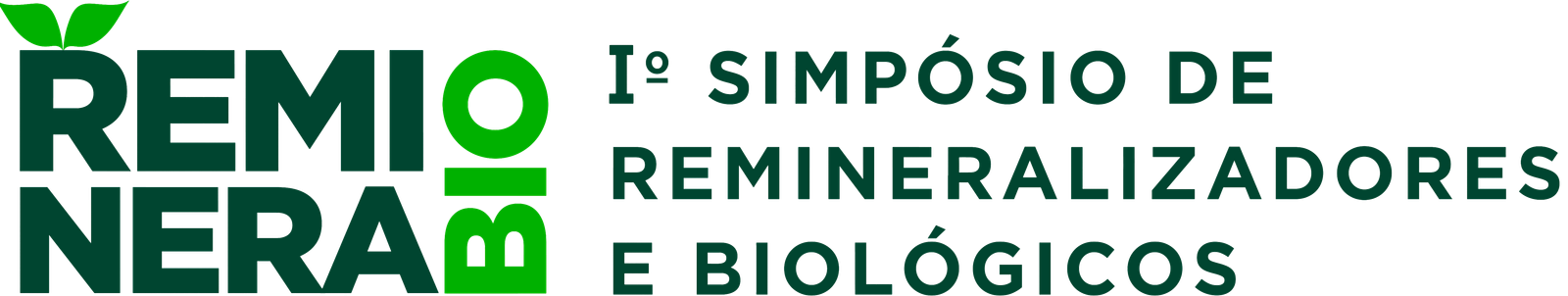 logo do evento 1º Simpósio sobre Remineralizadores e Biológicos